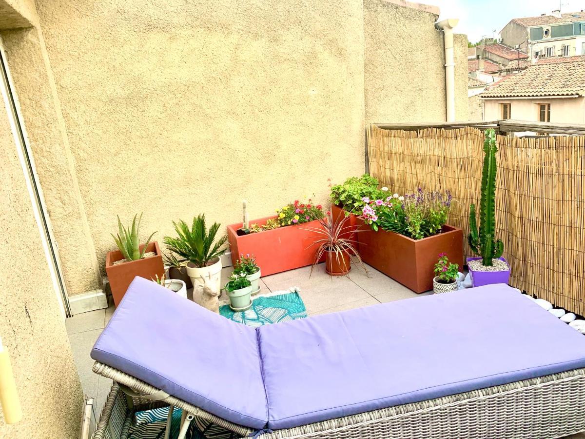 Central Narbonne With Rooftop Terrace Exteriör bild