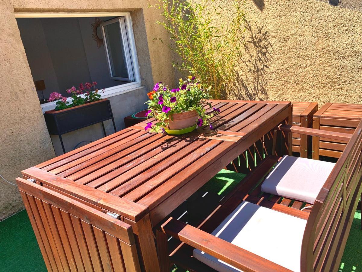 Central Narbonne With Rooftop Terrace Exteriör bild